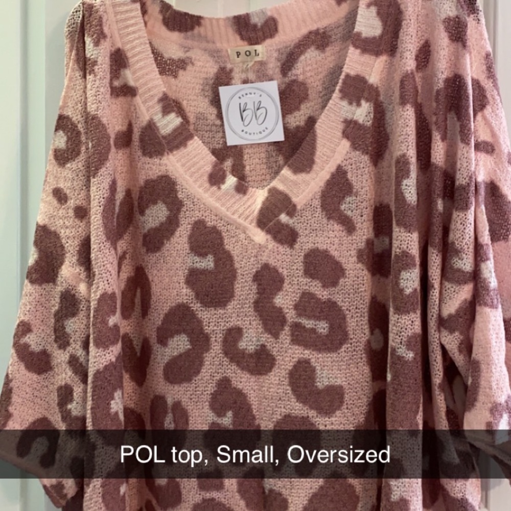 POL top, oversized